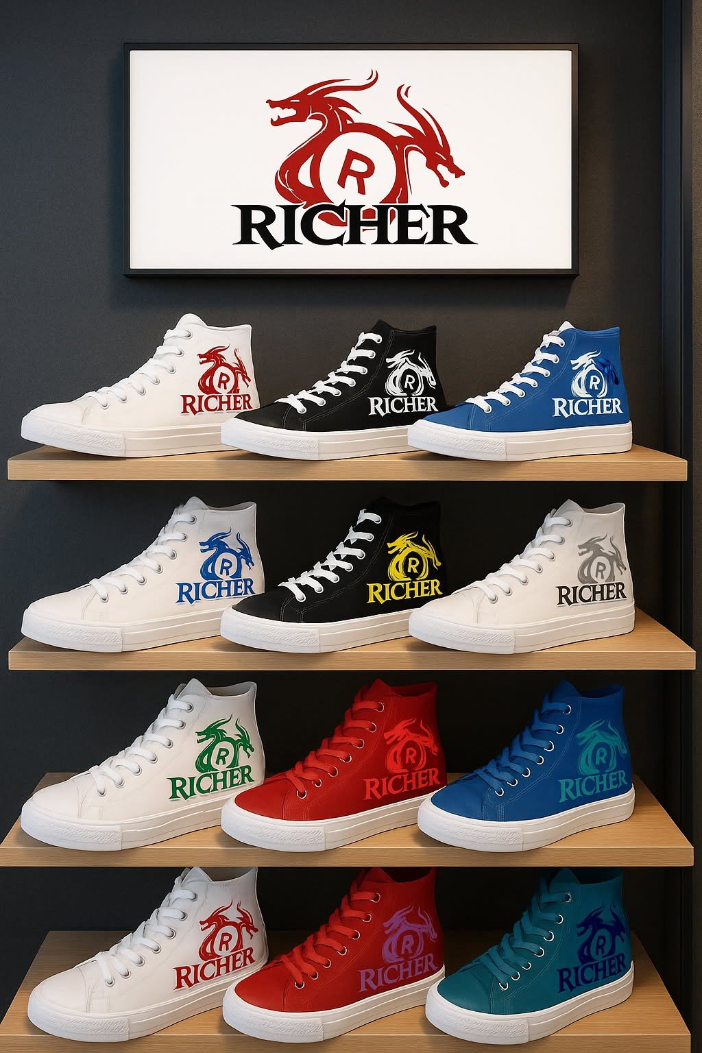 Kicks Wall — Colors